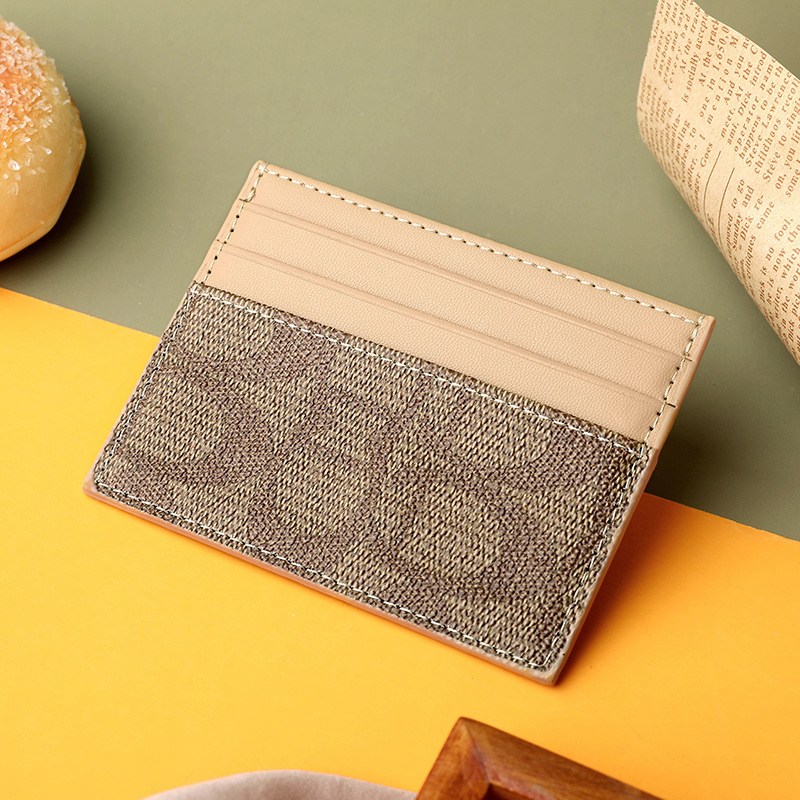 Designer Bag Luxury Bag Women S Premium Slim Leather ID Wallet Mini Card Shoulder Bag Holder For License Fashion Stylish Free Shipping