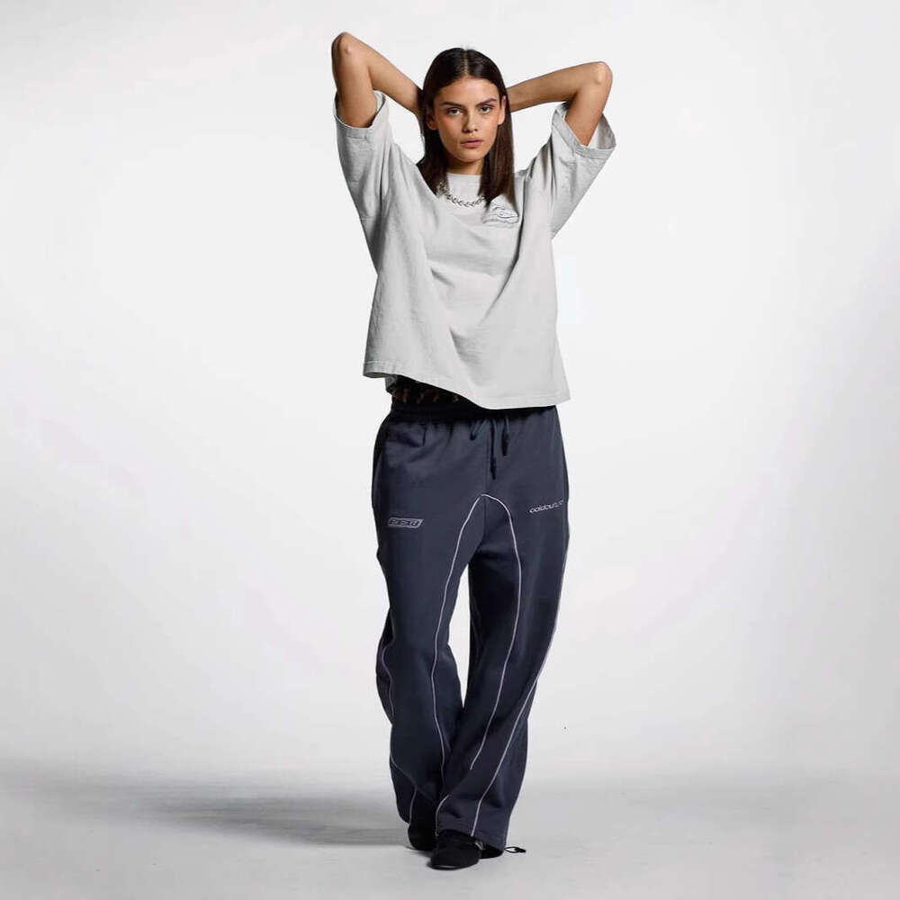 American Hip-Hop Street Style Ins Casual Versatile Loose Fit Spring Summer Unisex Short Sleeve T-Shirt