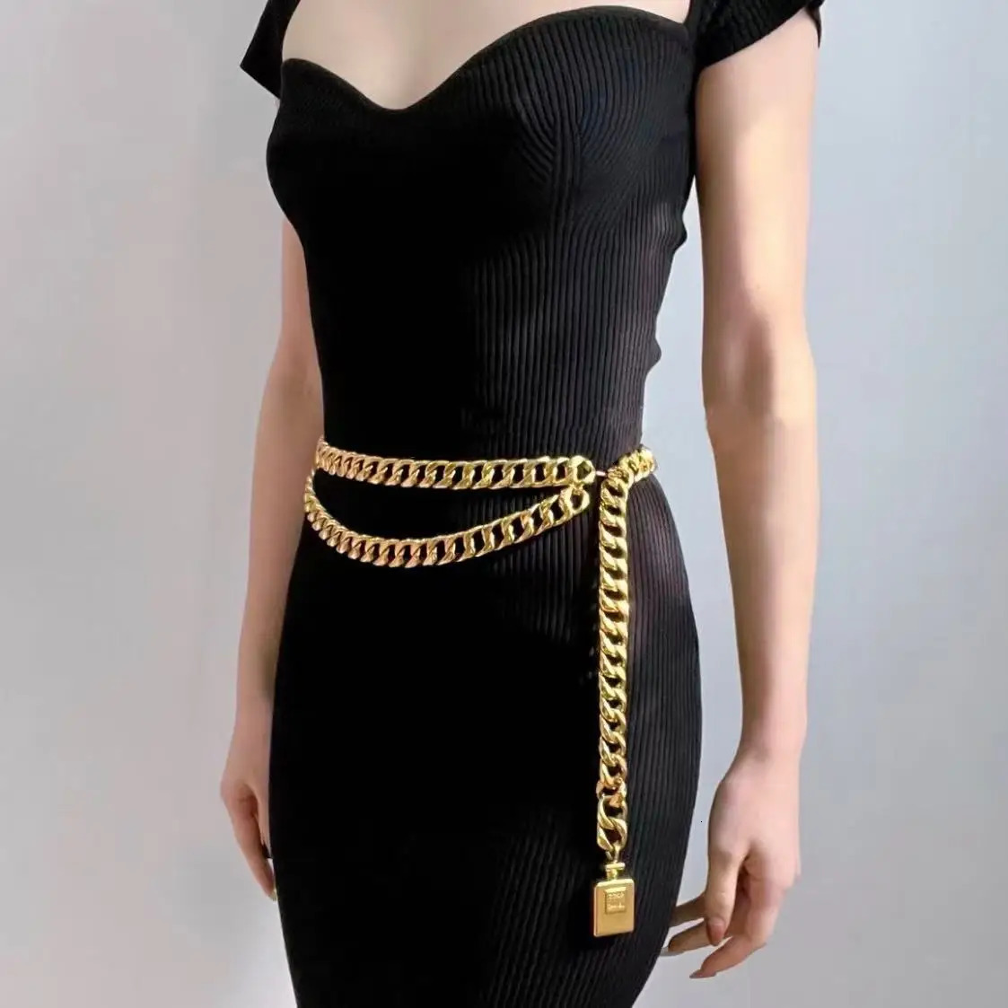 Fashion Pants Waist Chain Clothing Accessories Multilayer Hip Hop Tassels Special Appearance Choker Jewelry gifts 250616