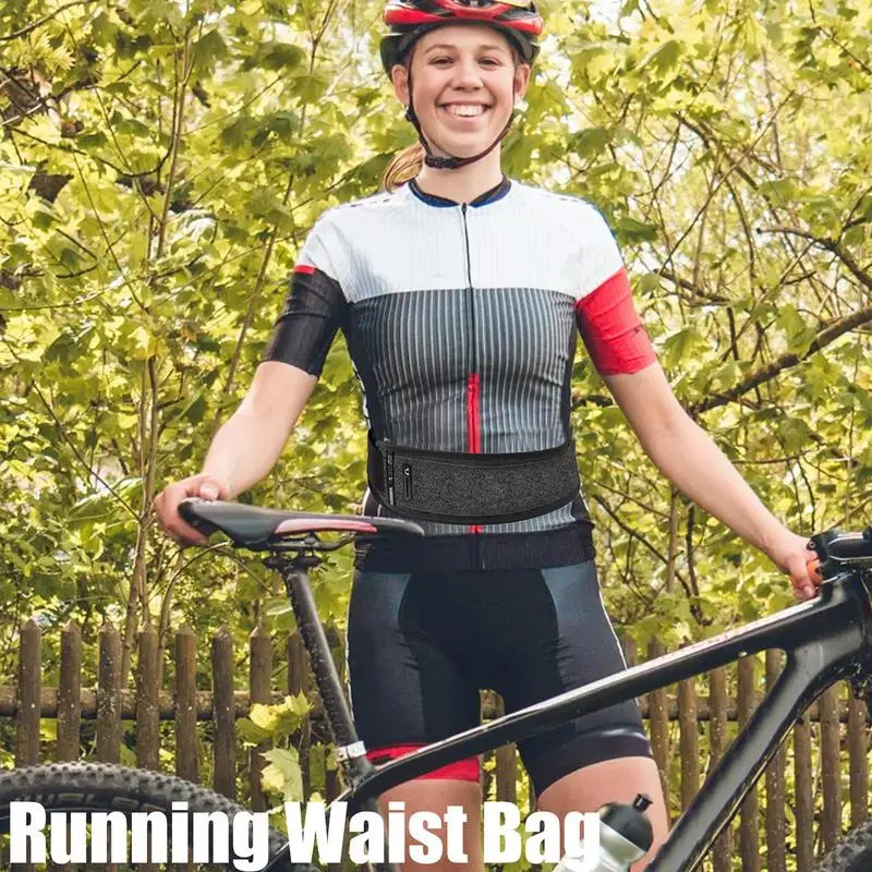 Slim Running Pouch Belt Adjustable Bag Waist Slim Fanny Pack Large Capacity Outdoor Sports Equipment Organizer Runners Pouch For 250624