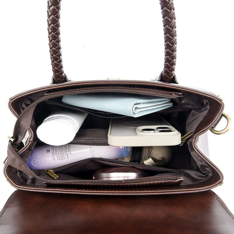 2025 New Fashion Large Capacity Bag, Stylish Shoulder and Handbag, Versatile Simple Women's Bag for Middle-aged Moms