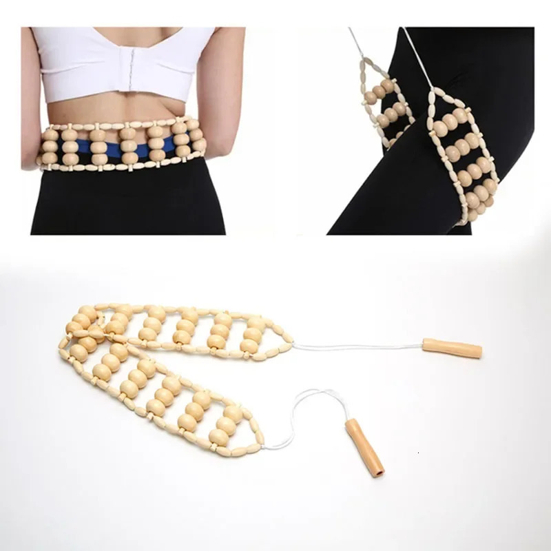 Wooden Massage Tools Lymphatic Massage Maderotherapy AntiCellulite Deep Tissue Body Massager Roller Wheel Wooden Massage Tools 250619