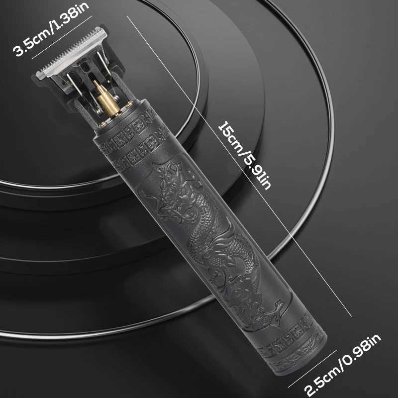 T9 Haircut Razor for Men Rechargeable Clipper Shaver Adult Electric Vintage Clipper Razor Home USB Charging Barber Shop Black Dra XJ250624