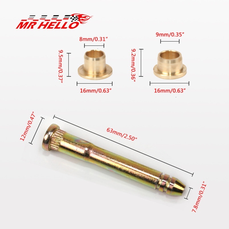 Door Hinge Bushing Repair Kit for Accord CR-V CRX Old Civic EK EG