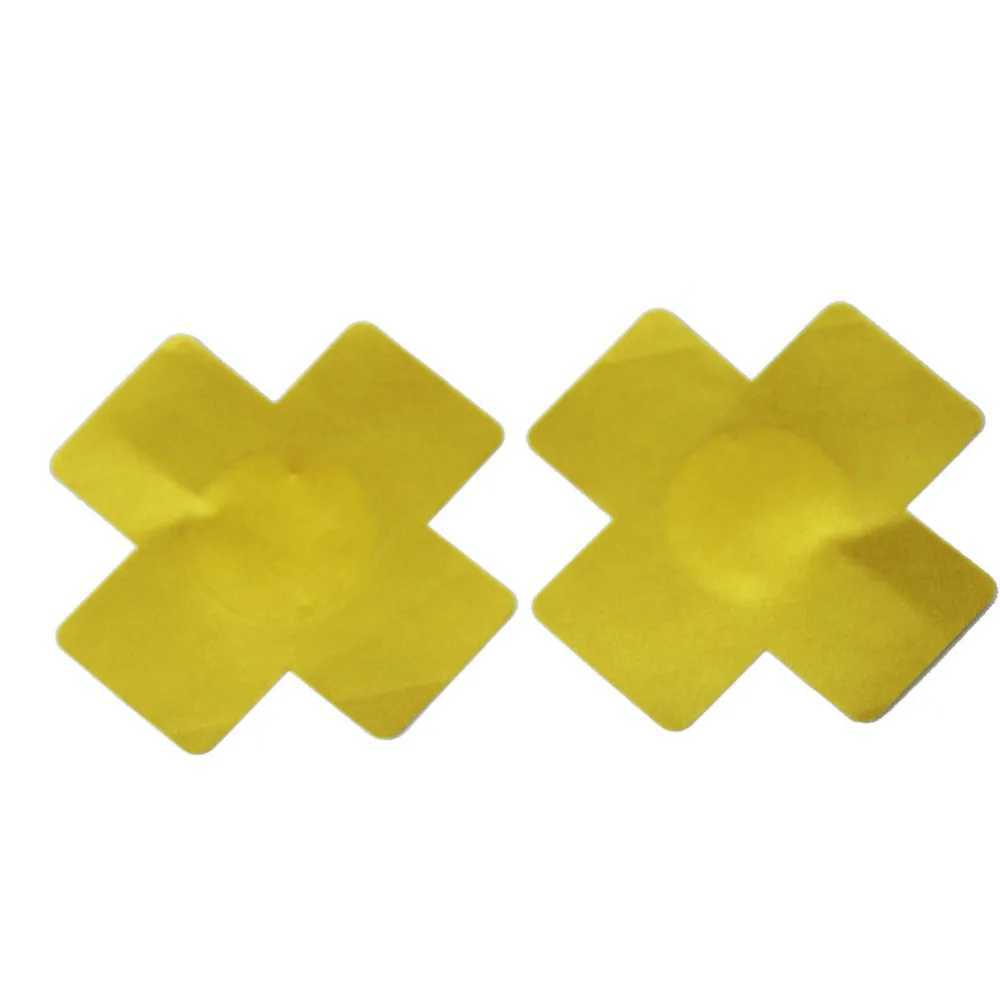 Nipple Cover Cross Shape Breast Bra Milk Paste Adhesive erotic lingerie Stickers for Women Ladies W250624