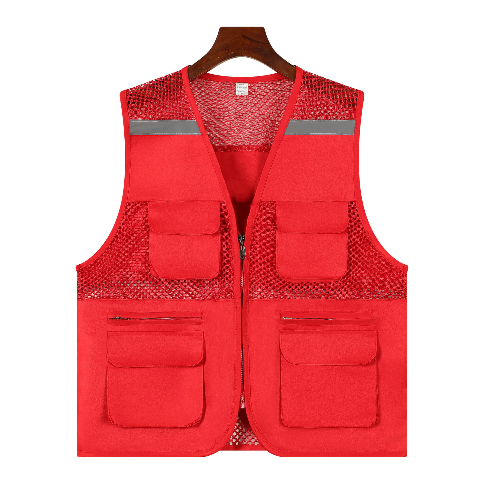 2025 Thin Mesh Vest Leisure Multi-pocket Pography Fishing Vest Mountaineering Tourism Outdoor Sports Breathable vest 250617