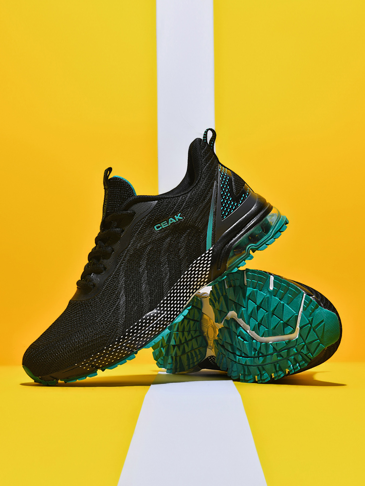 5029-Boys' Athleisure ShoesMen's ShoesPlus-Size Air Cushion Shoes, Flying Weaving Cross-border Popular Sneakers, Mesh Breathable Running Bas