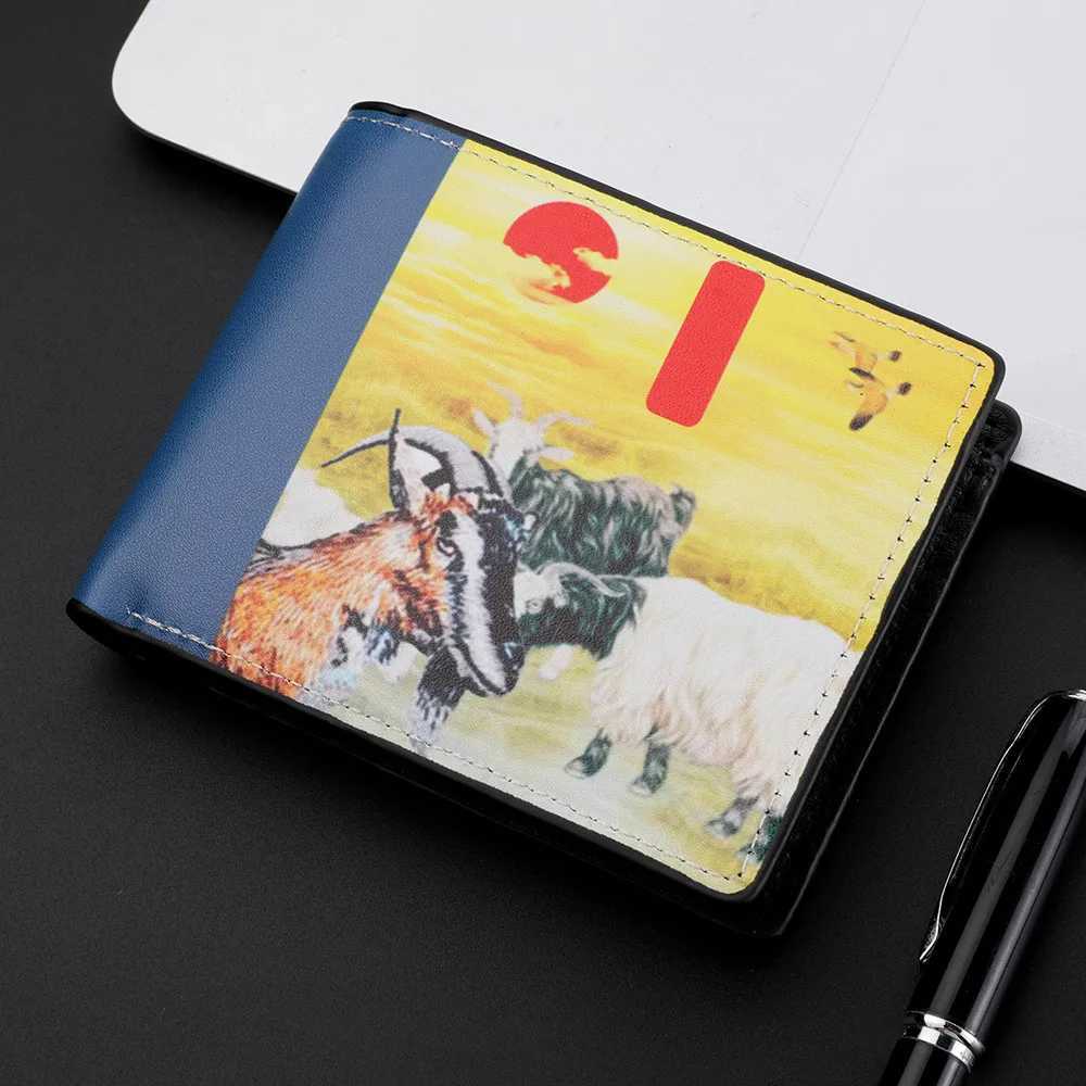 New Mens Pu Leather Wallet High Quality Short Design Card Holder Fi Trendy Wallet For MenXJ250624