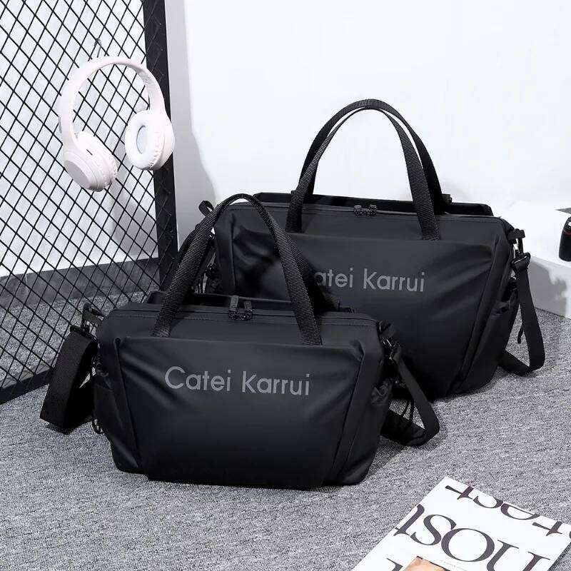 Casual Travel Totes Top-Handle Large Capacity Crossbody Men Handbag Waterproof Duffel Bags Lightweight Lage Bag