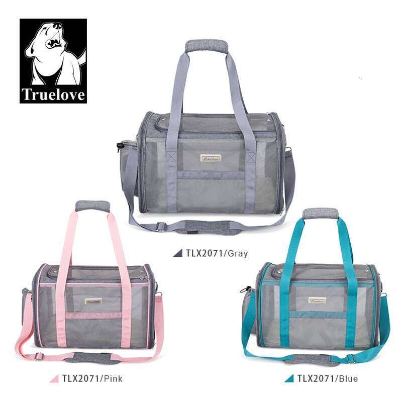 Truelove Designer Polyester Pet Shoulder Bag Portable Breathable Mash Convenient Puppy Cat Carrier Tlx2071