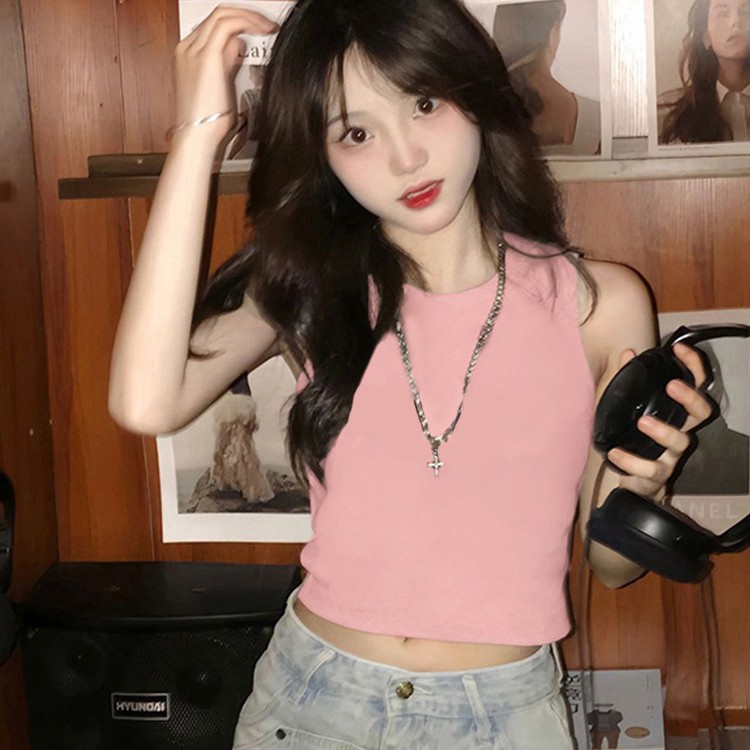 TB165 Sexy petite short sleeveless vest top