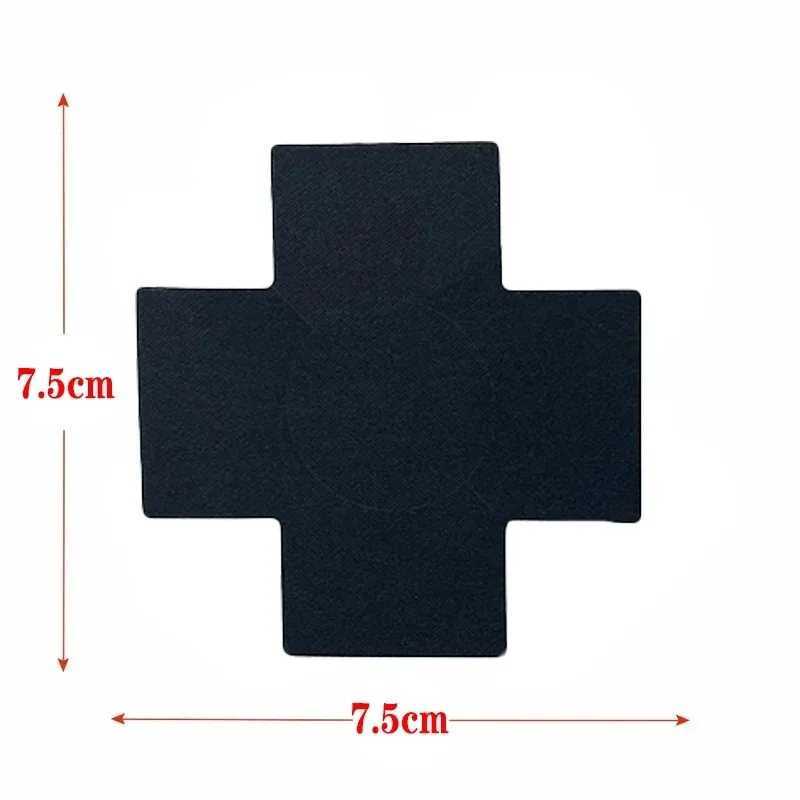30 Pairs/60Pcs Hot Sexy Experience Cross/X Shape Disposable Self-Adhesive Disposable Satin Nipple Cover Breast Pasties Stickers W250624