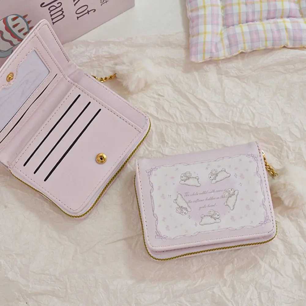 Cute PU Leather Coin Purse Waterproof Card Wallets Change Organizer for Students XJ250624