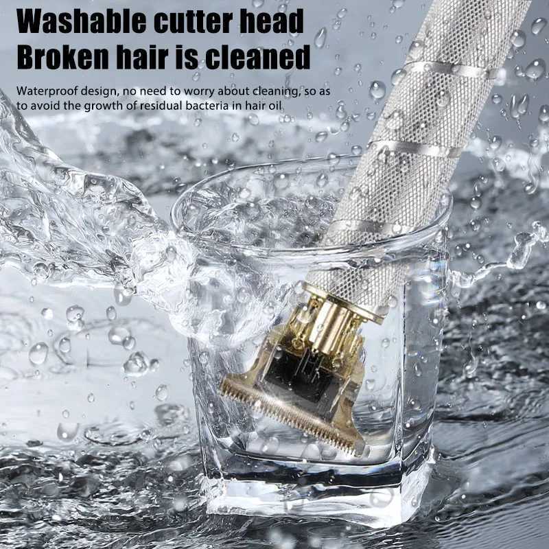 T9 Hair Clipper Beard Shaving Body Hair Trimmer Clippers Electric Hair Cutting Machine Professional Barber Men Trimmer Shaver XJ250624