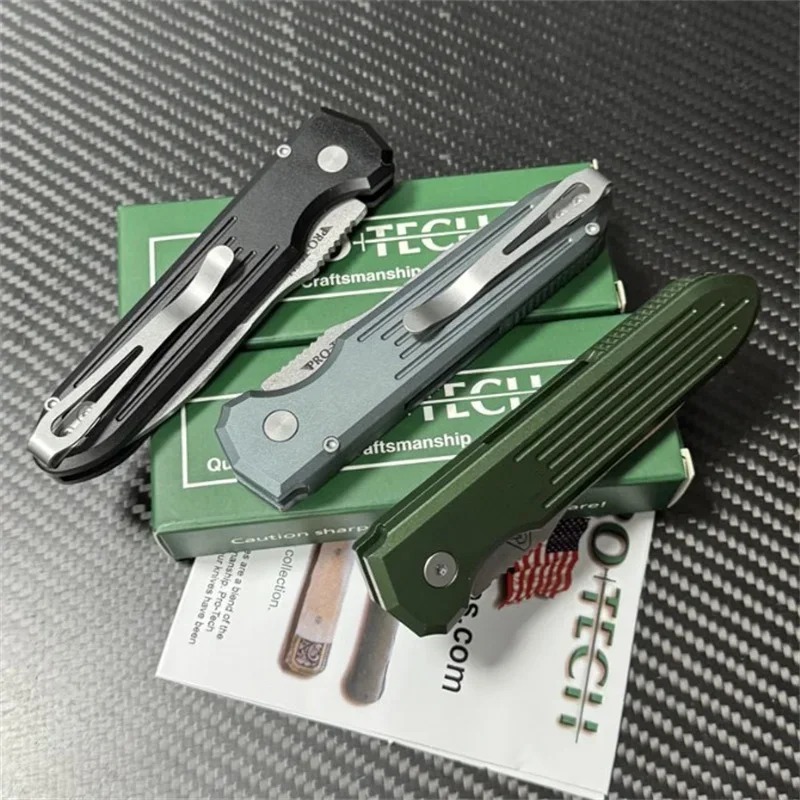 New ProTech PDW Werx Invictus Knife Mark MagnaCut Logo Aluminum Camping Hunting Outdoor Survival EDC Pocket Knife