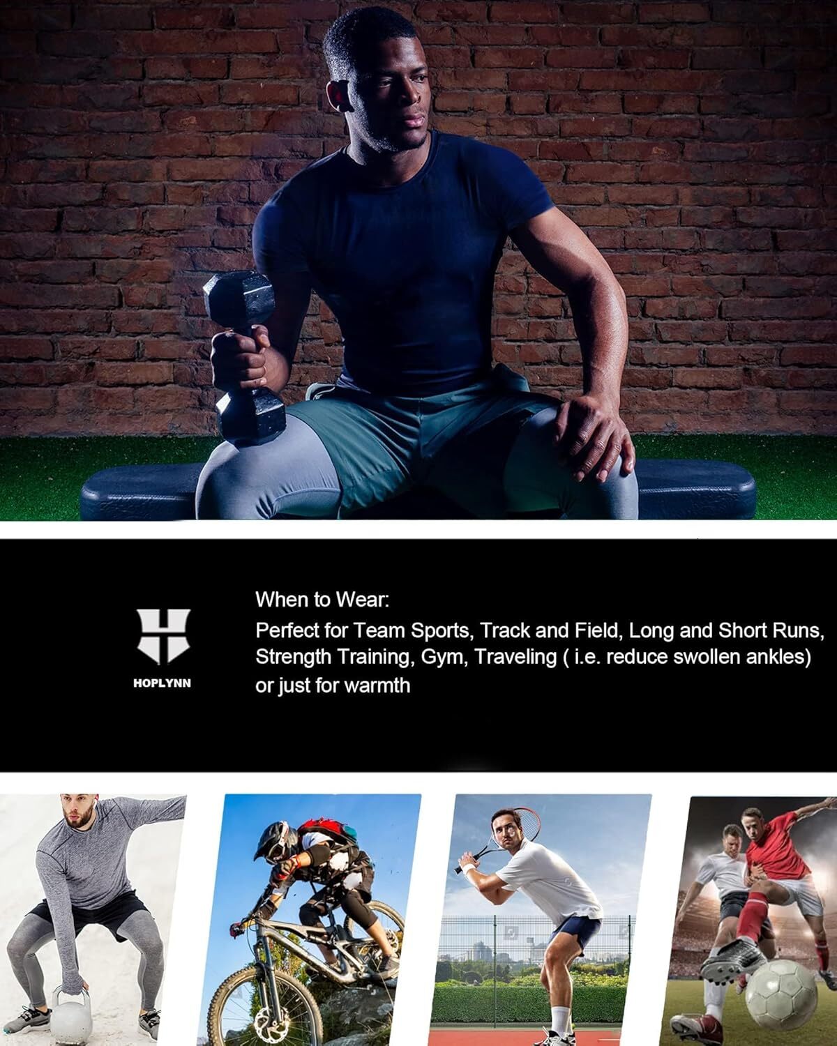 4/5 Pack Men's Training Compression T-Shirts, Long/Short Sleeve, Athletic T-Shirt For Sports