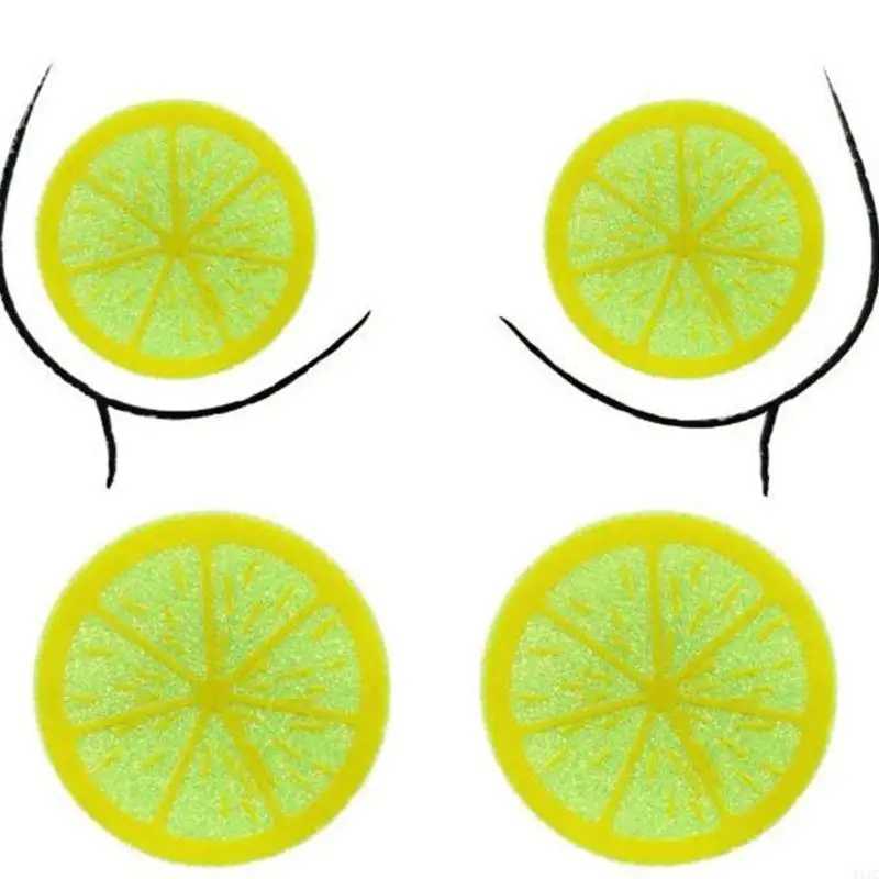 Y1AC 1Pair Disposable Nipple Cover Pasties Nipple Stickers Sticky Breast W250624