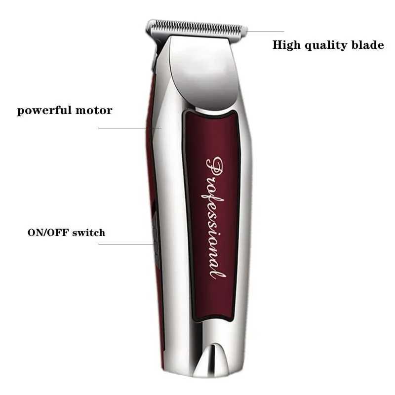 Rechargeable Cordless Hair Trimmer for Men Professional Beard Electric Hair Clipper Edge Facial Body Hair Cutting Machine XJ250624