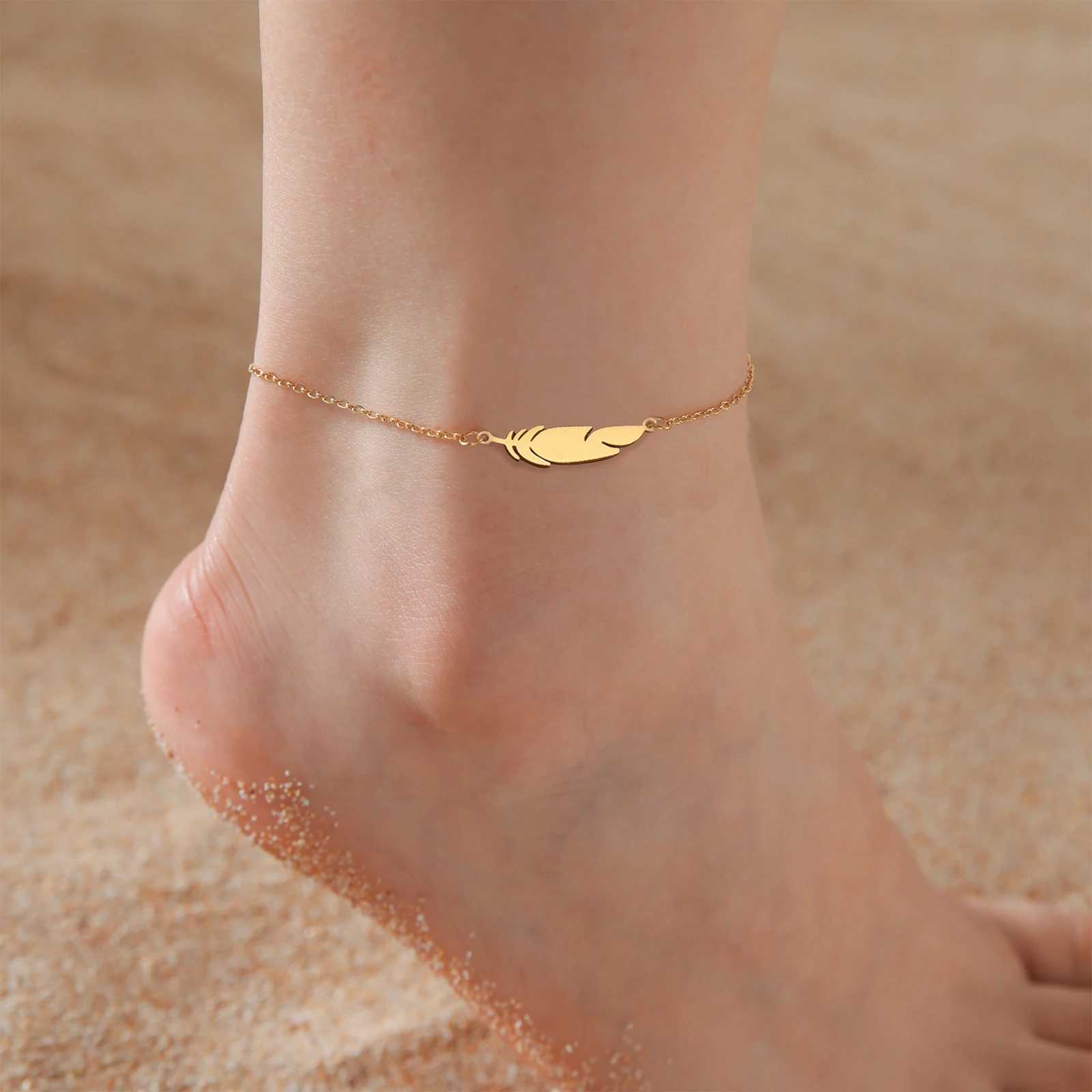 Cazador Cute Walking Cat Anklets for Women Stainless Steel Jewelry Foot Bracelet Fashion Summer Beach Accessories 2025 U250624