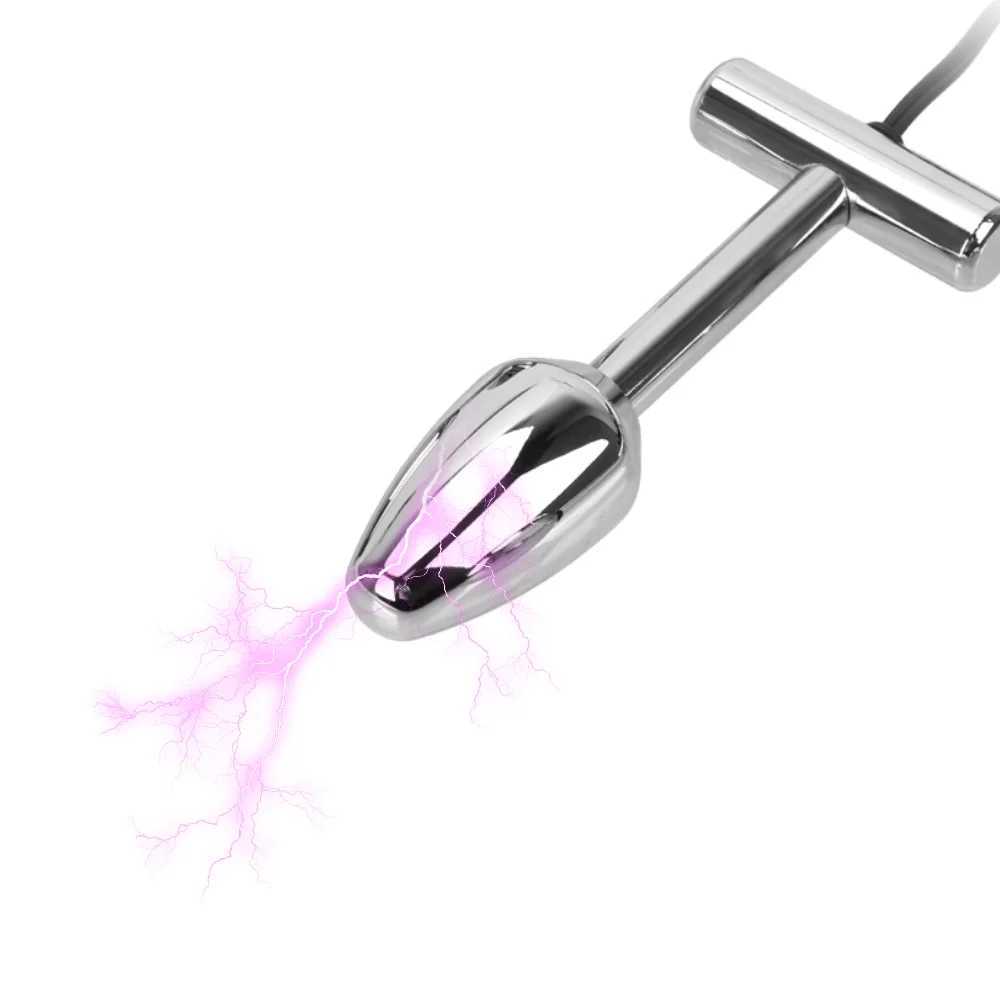 Metal Anal Beads Erotic Electrical Stimulation Butt Plug G Spot Sex Toy for Women Prostate Massage Electro Shock Vaginal Tight W250624