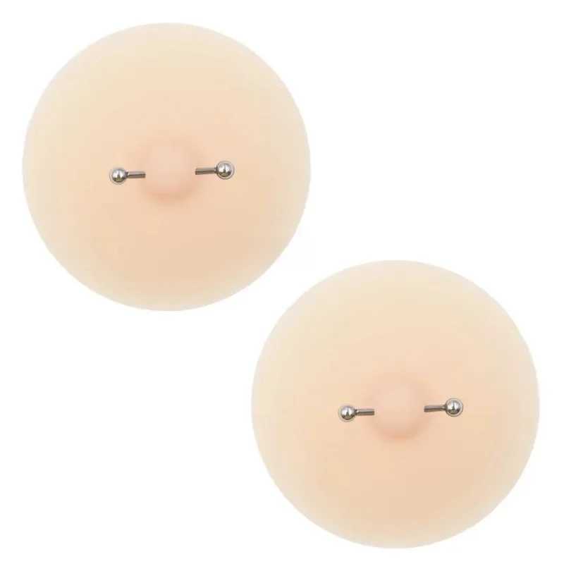 4 Styles Solid State Rubber Nipple Patch Invisible and Traceless Solid Chest Patch for Women Breast Patch Nipple Decoration W250624