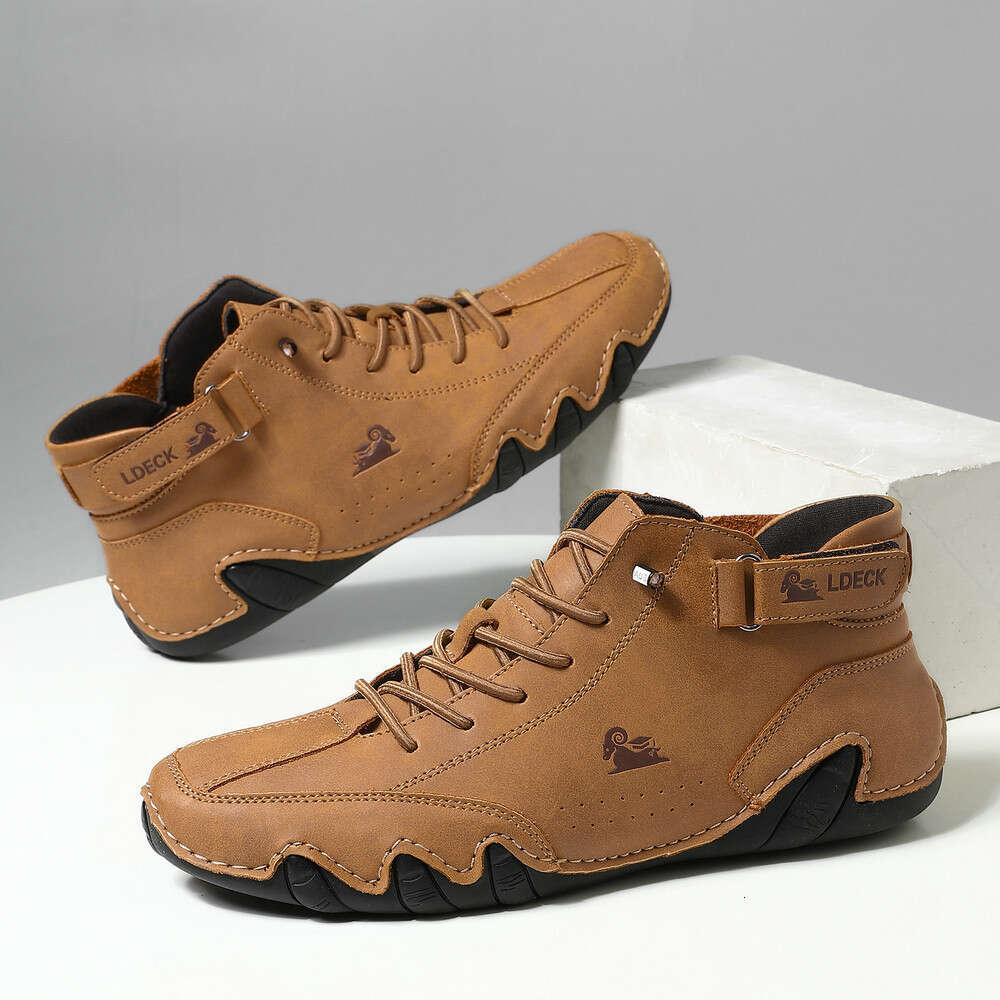 Hot Selling Martin Autumn Winter High Top Octopus Shoes Men's Casual Short Boots