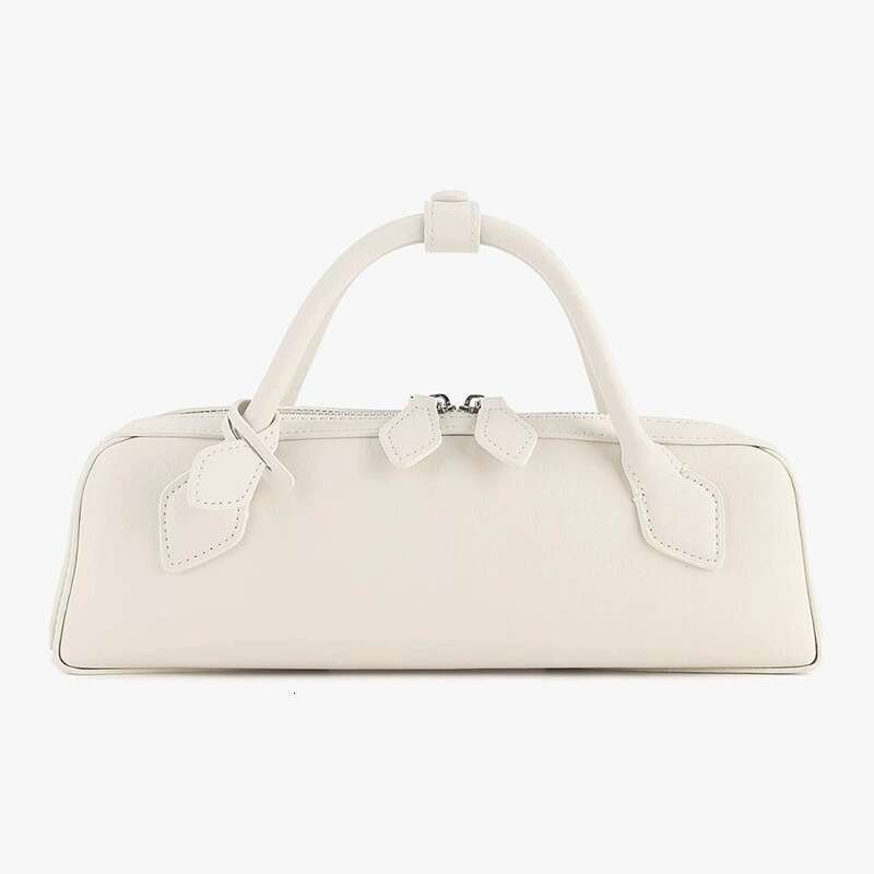 for Women New Fashion Versatile Baguette Niche Sausage Genuine Leather Handbag Crossbody Bag