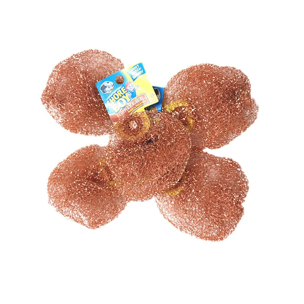 Chore Boy Per Box Wire Ball Dishwashing Cleaning Equipments Wool Home Kitchen Utensils Supplies Copper