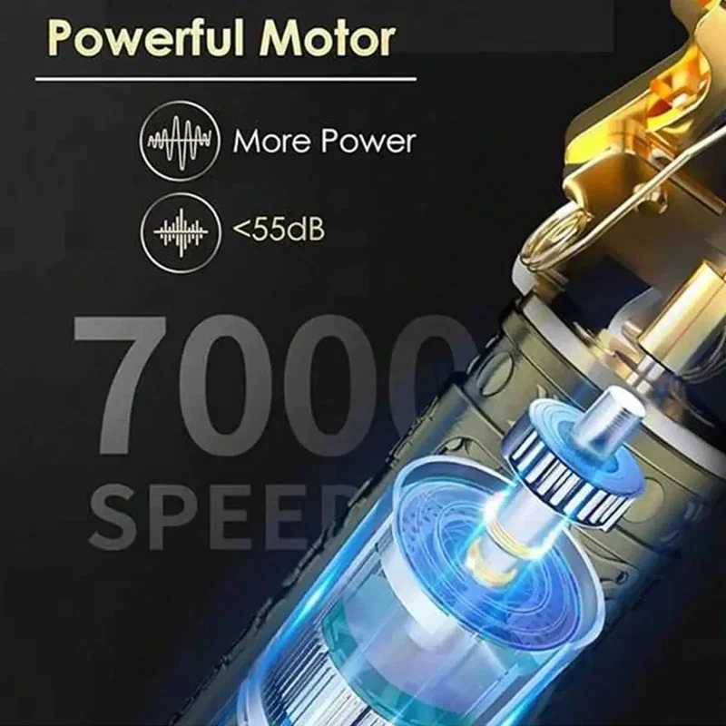 T9 Electric Hair Clipper for Men Professional Barber Shaver Beard Trimmer with Dragon Buddha Design Body Hair Cutting Machine XJ250624