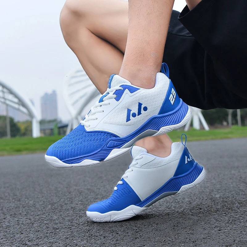 Breathable Knit Tennis Training Shoes Men Women Cushion Carbon Plate Sneakers Outdoor Badminton Nonslip Table 250624