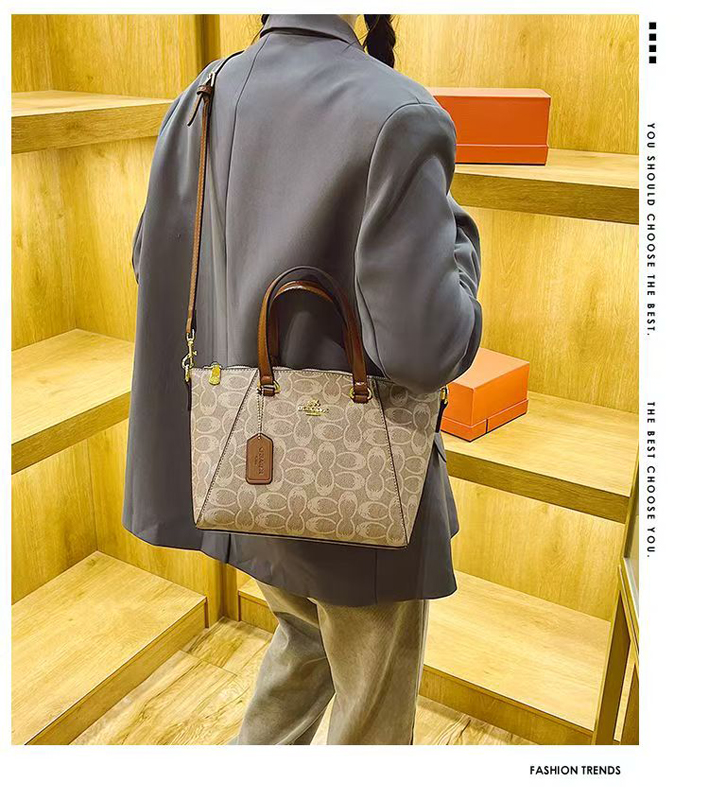 Easy to match luxurys designer bag fashion women female shoulder handbags leather grace tote bags crossBody large capacity shopping Handbag ladies pur