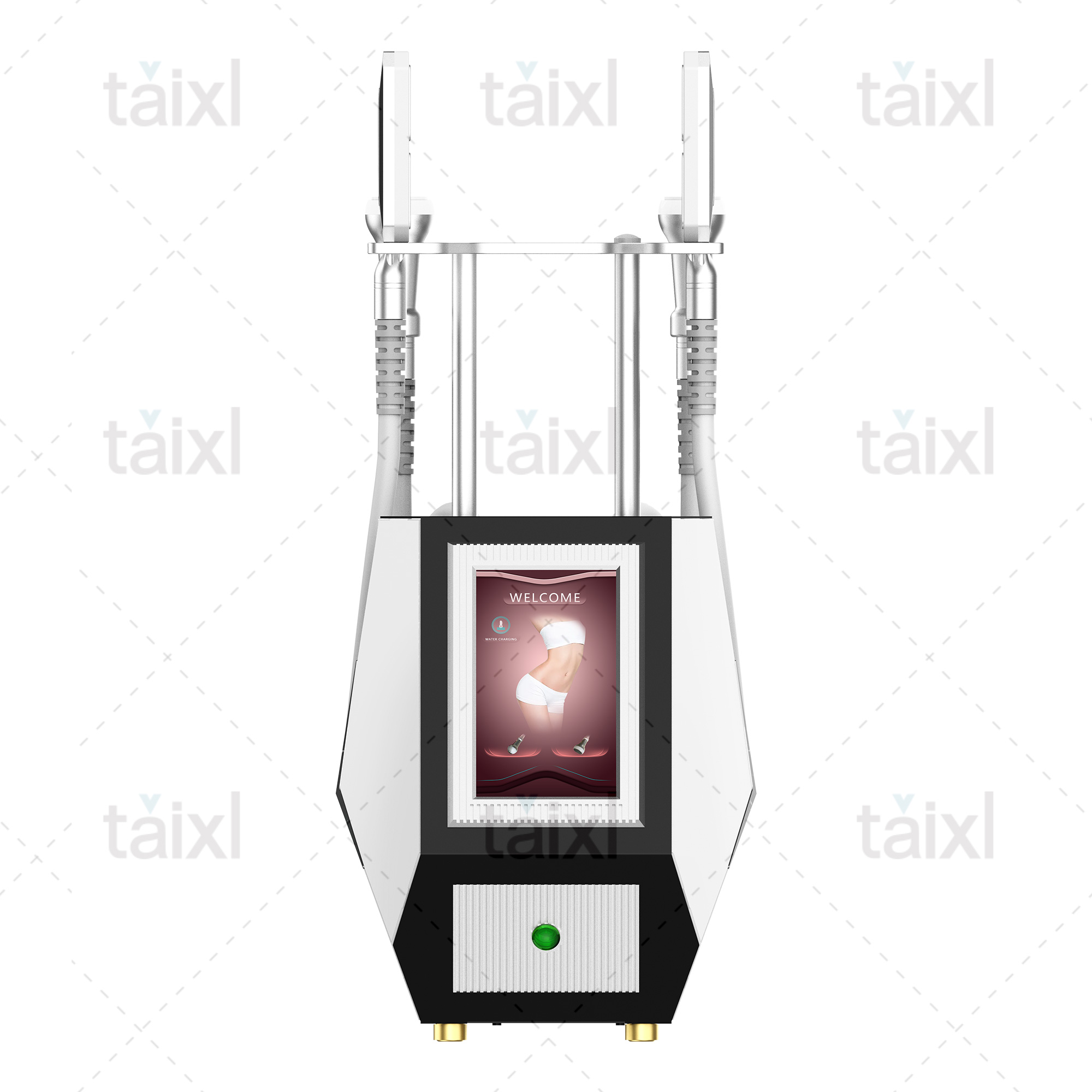 New Product 4 Handles Cryo Ems Plates Pads Sculpting Machine Cryo Skin Lifting Cool Freeze Fat Burning Device for Slimming