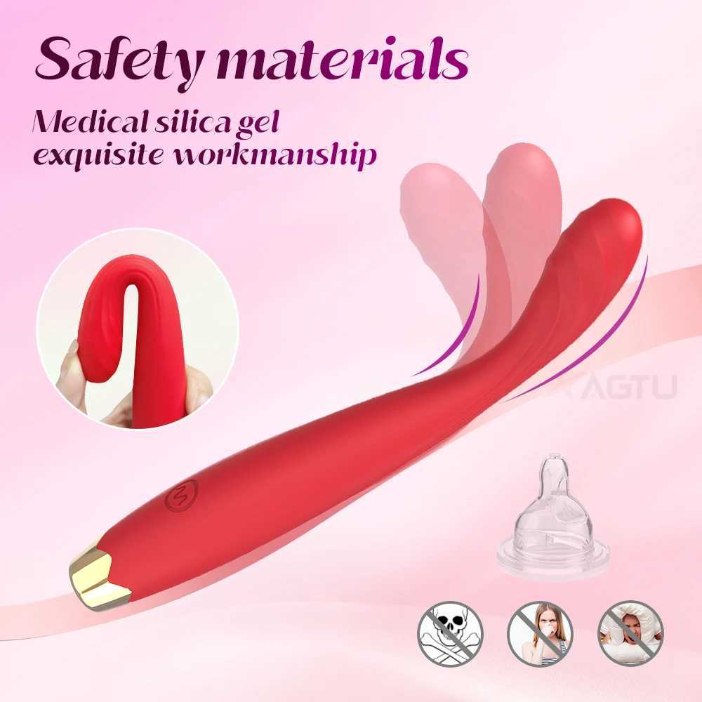 Beginner G-Spot Vibrator for Women 8 Seconds to Orgasm Finger Nipple Clitoris Stimulator Dildo Vagina Massager Sex Toy for Adults W250624