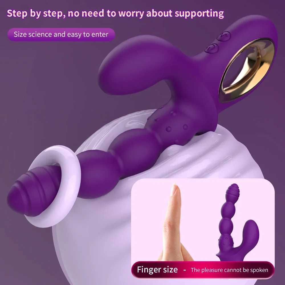 Powerful Vibrator for Women Dildo AV Wand 2 in 1 G Spot Clitoris Stimulator Vagina Massager Female Masturbator Adult Sex Toys W250624