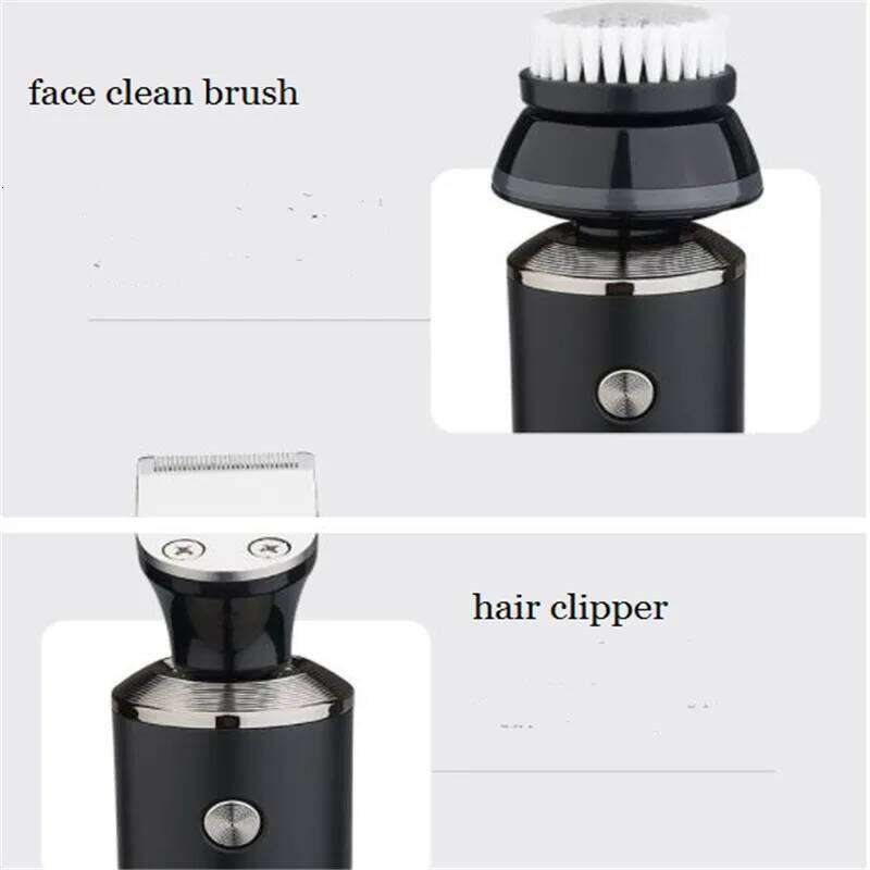Wet Dry Man Electric Beard Shaver 5D Float Razor Skull Bald Head Shaving Hine Facial Grooming Kit Hair Clipper Male Haircut