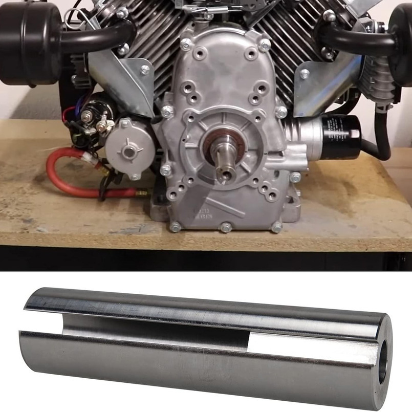 Engine Pulley Crankshaft Sleeve Extension to 1 1/8 1/4 Inch 304 Shaft Adapter