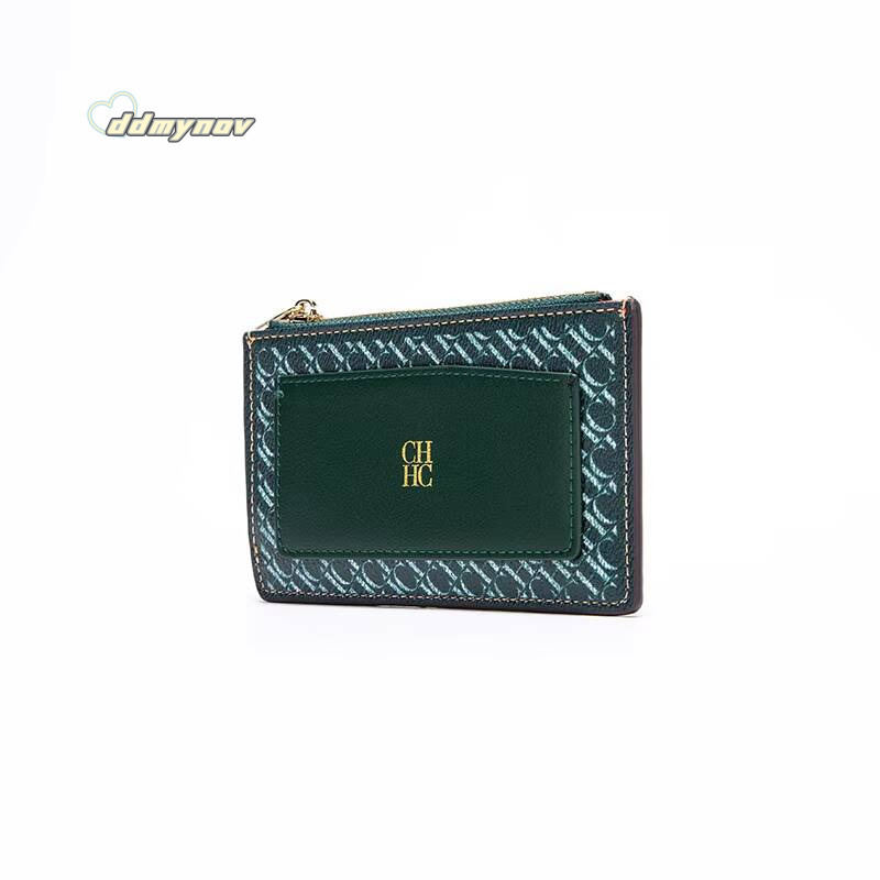 Multicolour Multi Fashion Classic Style 2024 Unisex Wallet PC Material Business Office Commuter Portable Card Case ddmynov