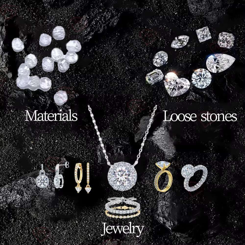 Fine Jewelry Moissanite Ring Women DEF Color Round 14k Gold Three Stone Bezel Setting Ladies Moissanite Ring