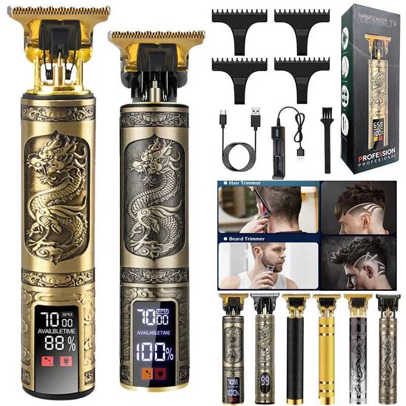 Professional Low Price Electric Wireless Waterproof Rechargeable Barber Mens Hair Trimmer Clipper Shaver Cutter Cutting Machine XJ250624