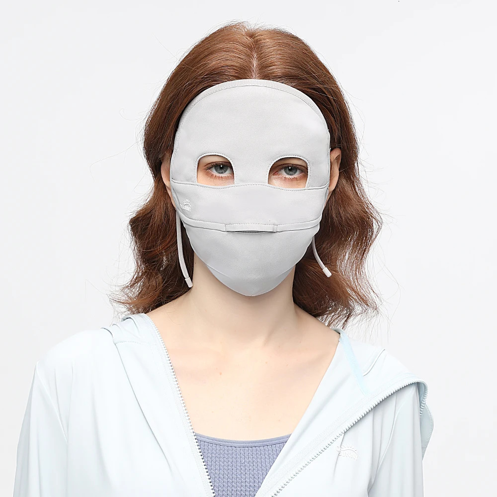 OhSunny Summer Face Masks Breathable Fabric Washable Sun Protective Balaclava Anti-UV UPF50 Beach Facekini for Women Outdoor 250624