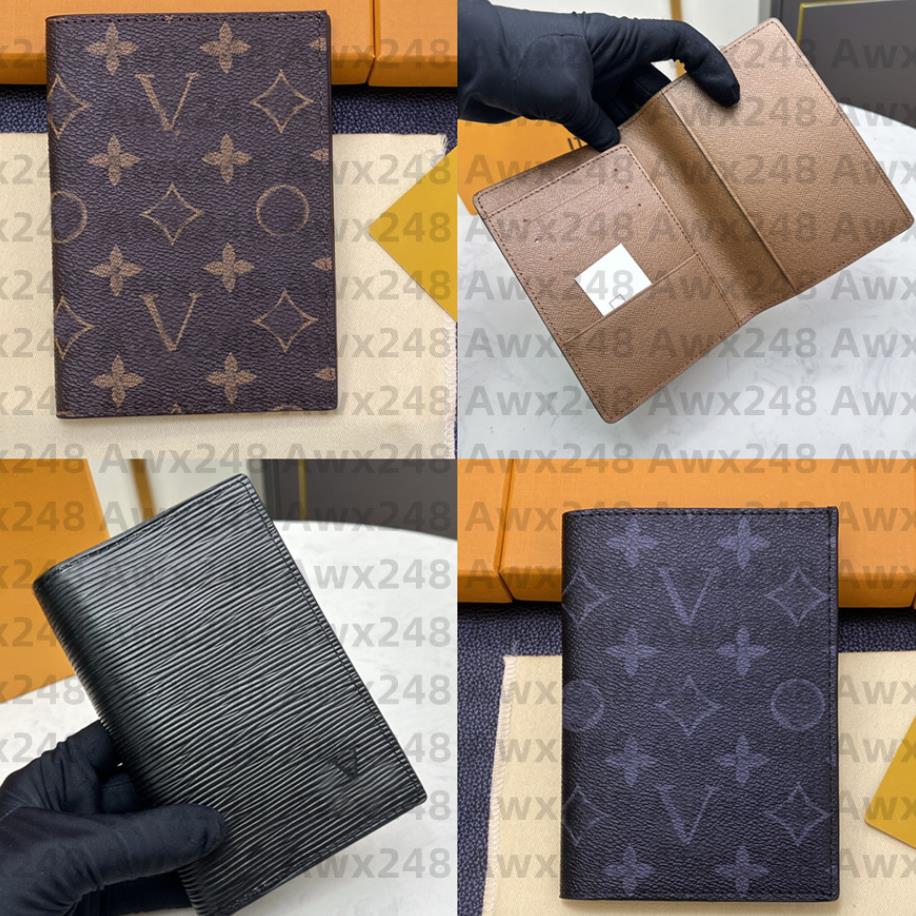 Passport holders Cover designer card holder mens wallet pocket organizer cardholder wallet women clutch bags coin bag Luxury Multiple Wallet With box