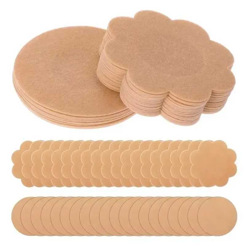 2/100Pcs Reusable Nipple Cover Women Self-adhesive Petal Strapless Chest Breast Sticker Reusable Patch Bra Lift Up Pad Wholesale W250624