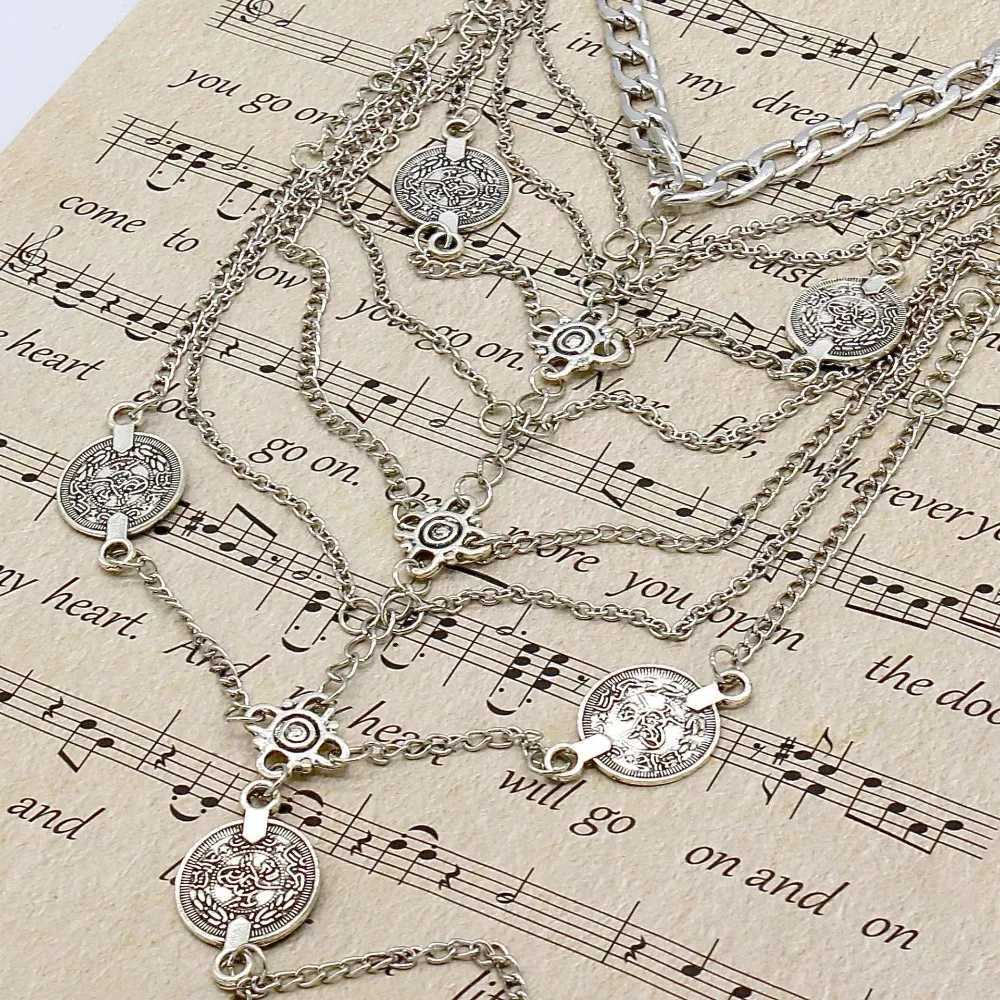 Elegant Sweet Cute Summer Dance Accessories Coin Pendant Women Foot Chain Korean Style Anklets Bohemia Anklets Foot Jewelry U250624