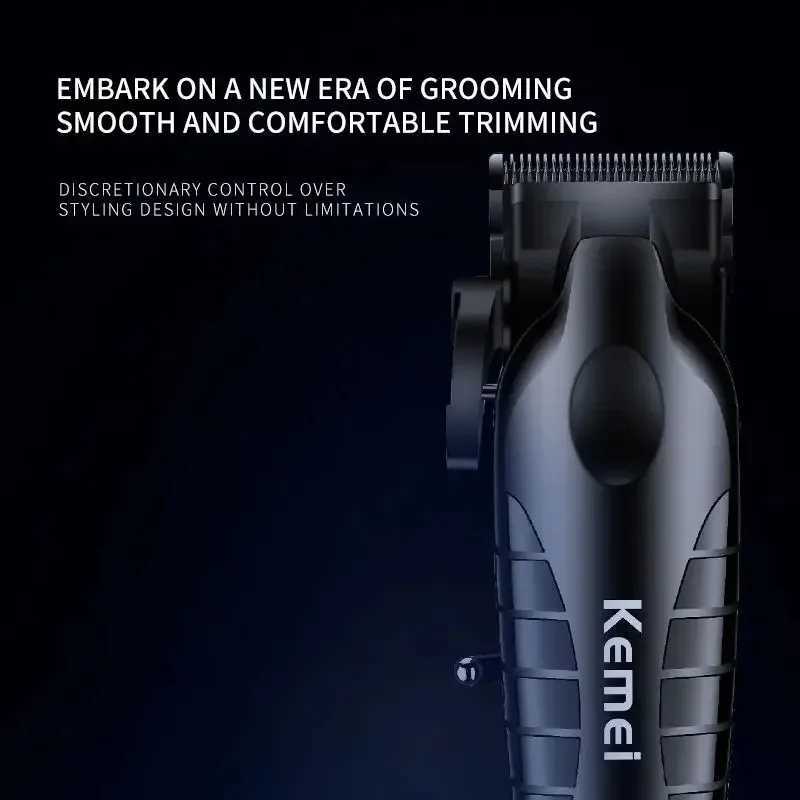 Kemei KM-2293 Km-2290 Km-2026 New Hair Trimmer with LCD Display Electric Hair Clipper Shaver Men Hair Cutting Machine for SalonXJ250624