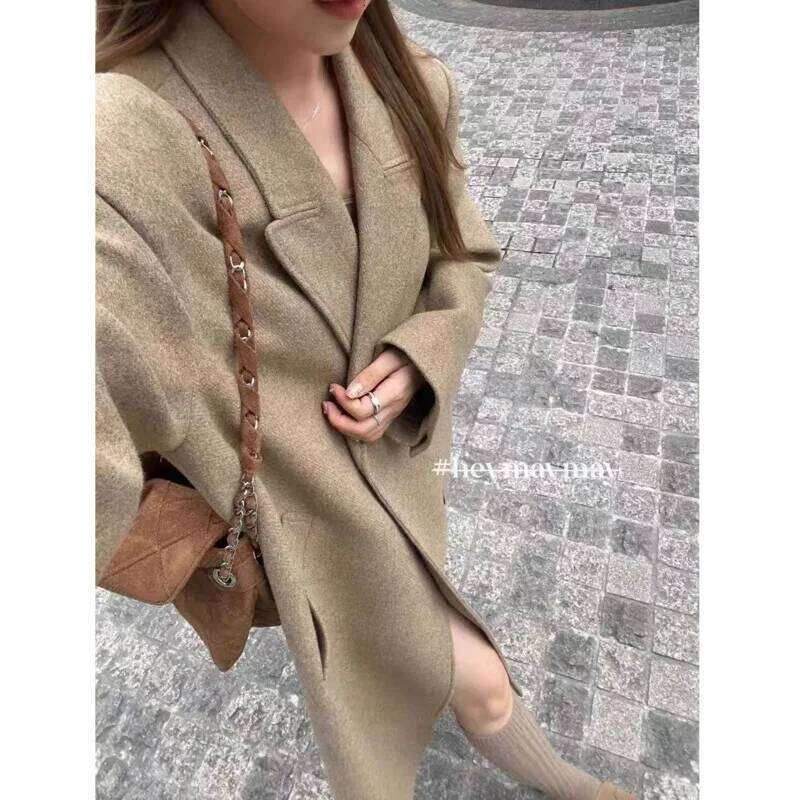 Lattice Suede Chain Shoulder Large Capacity Underarm Outdoor Travel Shopping Bags Daily Collocation Lady Bag