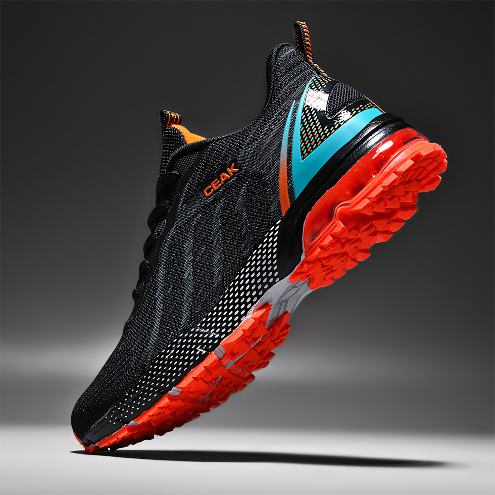 5029-Men's New Fashion Basketball SneakersMen's ShoesAir Cushion Shoes, Non-slip Flying Woven Popular Sneakers, Mesh Breathable Running Bask