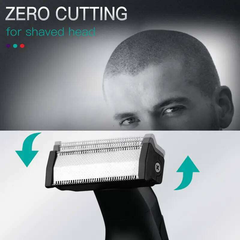 Wet Dry Facial Electric Shaver For Men Beard Stubble Body Groomer Shaving Hine Rechargeable Hair Trimmer