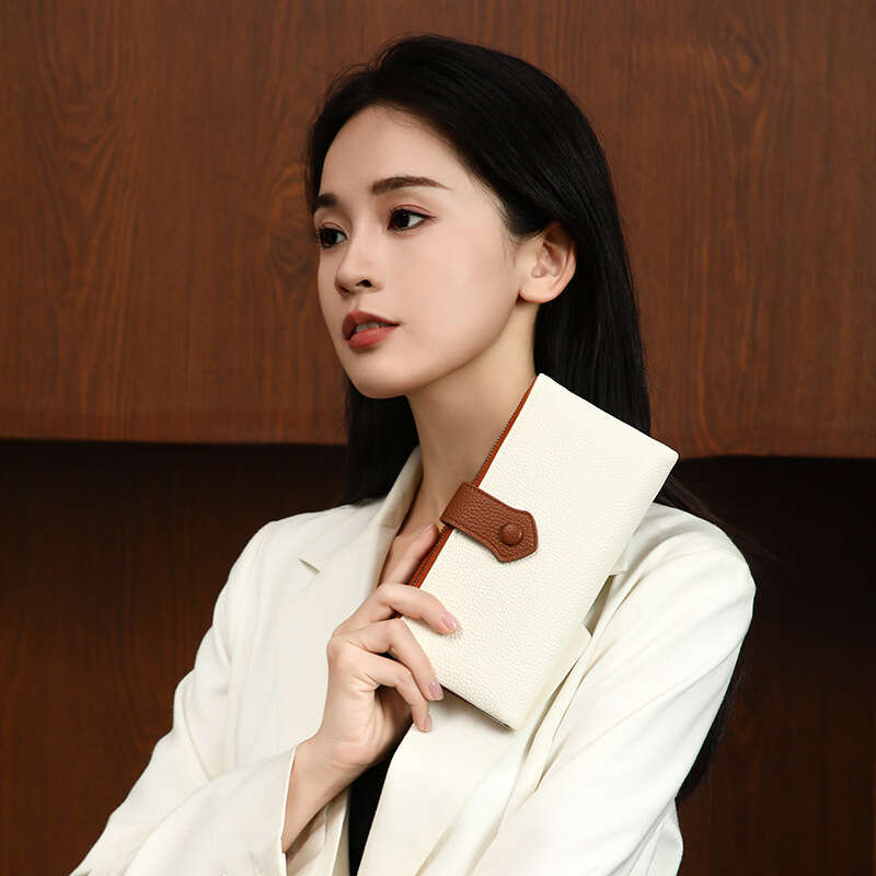 Women's Wallet Clutch Coin Purse Anti-Magnetic Multicolor Straight