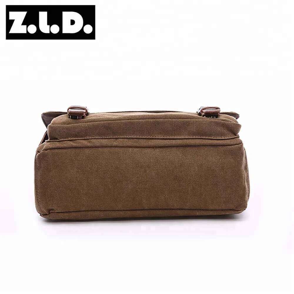 Vintage Canvas Messenger Brand Business Casual Travel Shoulder Bag Laptop Crossbody Bags For Men Bolso Hombre Retro