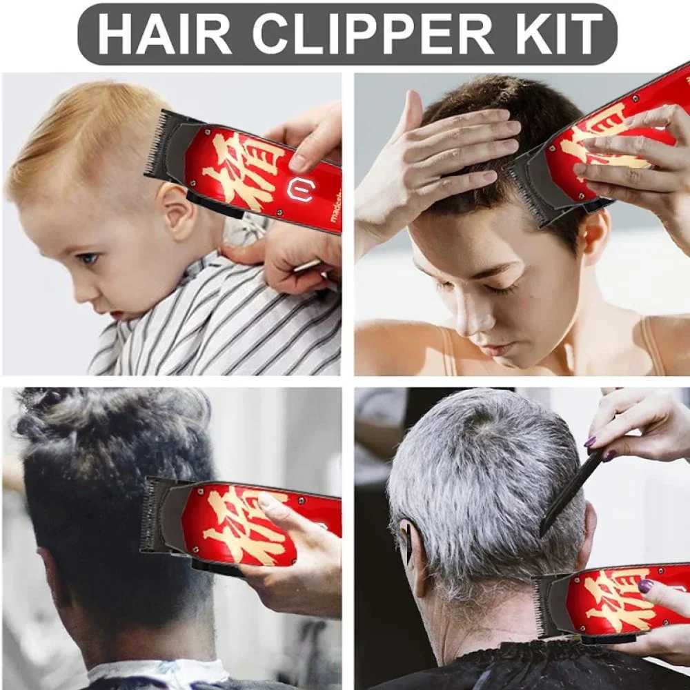 Madeshow M10 M11 Professional Oil Head Hair Clipper Hair Cutter Titanium Plated Ceramic Blade 7000rpm Hair Salon Trimmer XJ250624